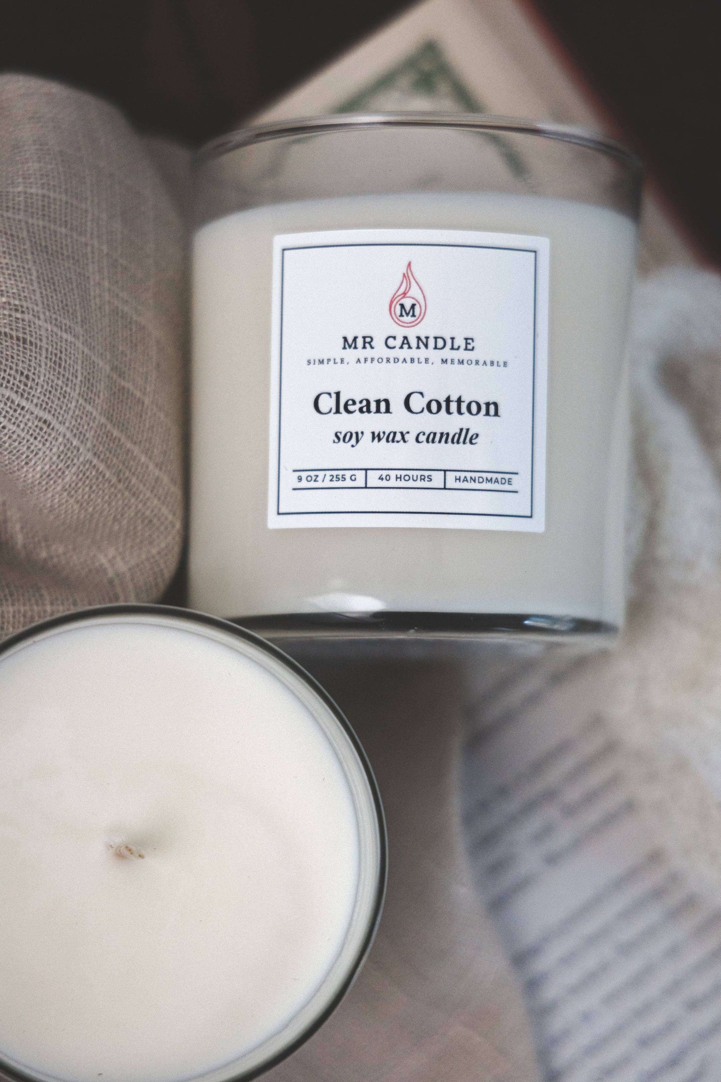Clean Cotton - Mr Candle