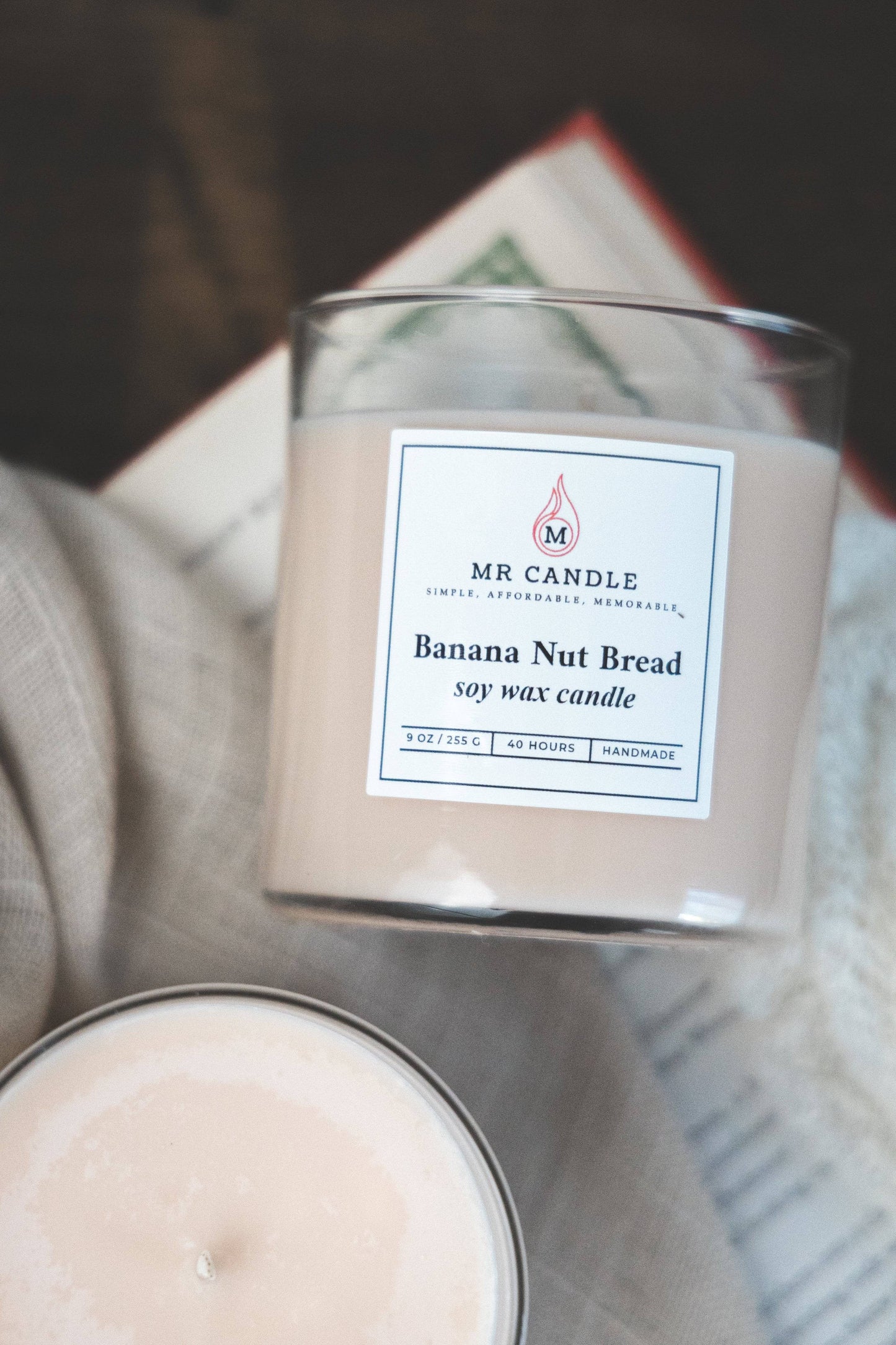 Banana Nut Bread - Mr Candle