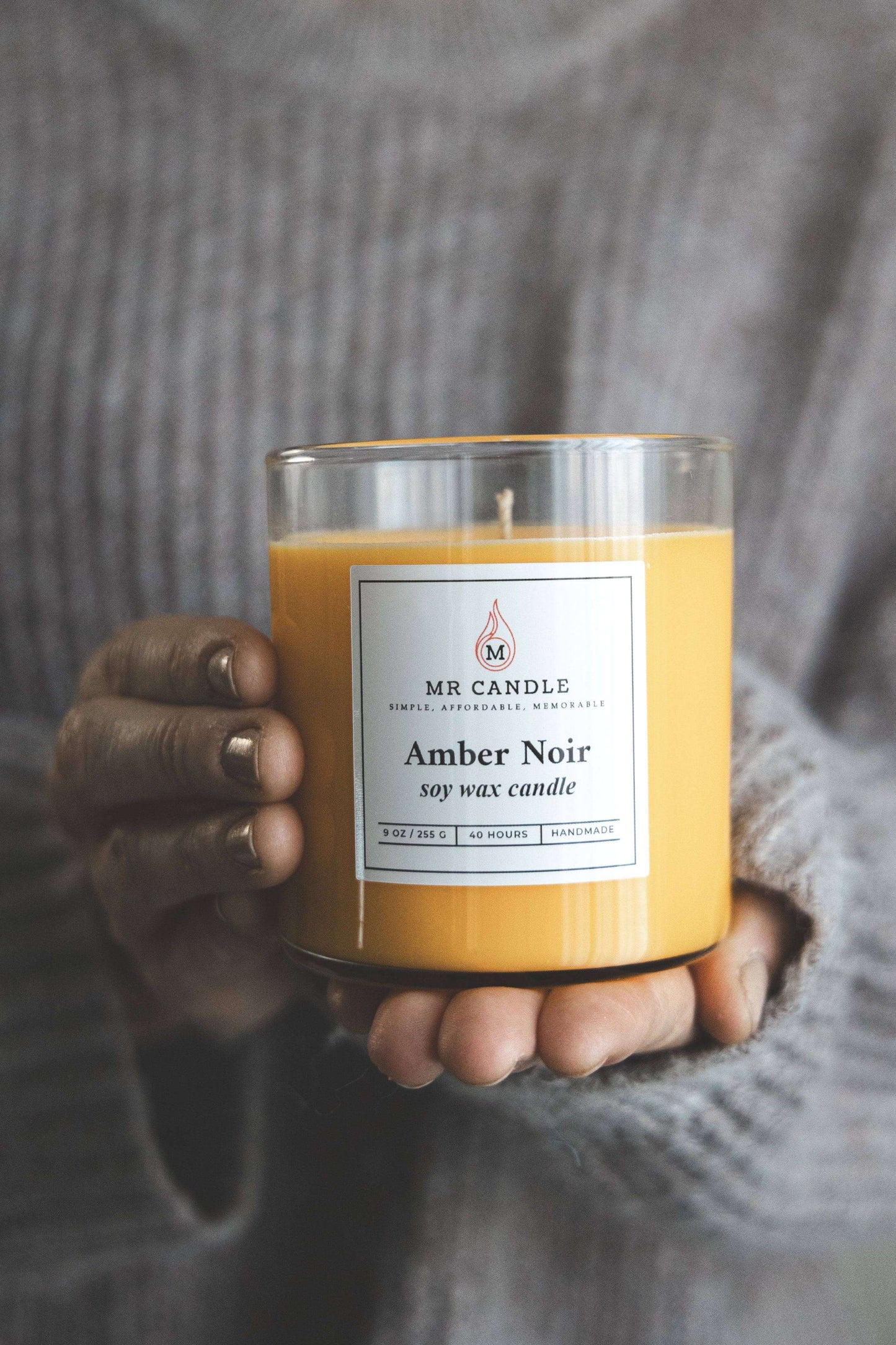 Amber Noir - Mr Candle
